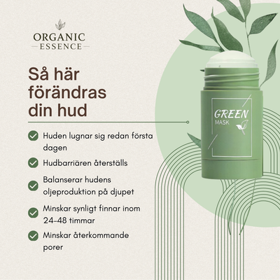 Organic Essence™ — Naturlig djuprengöring mot akne och porer