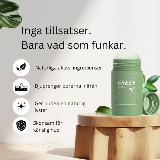 Organic Essence™ — Naturlig djuprengöring mot akne och porer